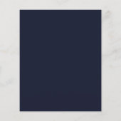 Feuille de papier bleu or pour 75e anniversaire (Dos)
