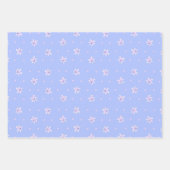 FEUILLE DE PAPIER CADEAU リリー&菊+野ばら+野ばら&チェック (Devant)