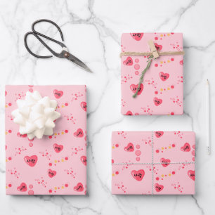 Feuille De Papier Cadeau 사랑 - LOVE en coréen