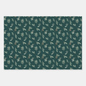 Feuille De Papier Cadeau 12 Jours de Noël Vacances Classique (Devant 2)