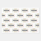 Feuille De Papier Cadeau 1865, 1865, fête de la liberté noire (Devant)