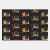 Feuille De Papier Cadeau 1865 Liberté Célébration de l'histoire noire (Devant 3)