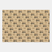 Feuille De Papier Cadeau 1883 Yellowstone (Devant 2)