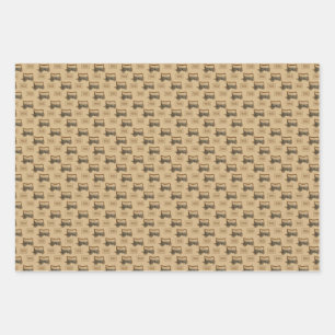 Feuille De Papier Cadeau 1883 Yellowstone