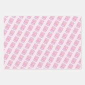 Feuille De Papier Cadeau 2024 Grande Soeur en attente de nouveau bébé (Devant 3)