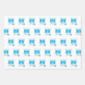 Feuille De Papier Cadeau 2024 sera un grand frère (Devant)