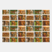 Feuille De Papier Cadeau 25 Photo Collage Modèle personnalisé (Devant 2)