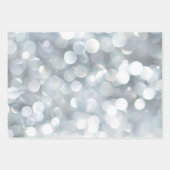 Feuille De Papier Cadeau 25e anniversaire d'argent (Devant)