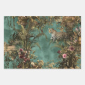 Feuille De Papier Cadeau #2 Scene Ornat Luxuriante Liège (Devant 3)