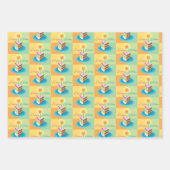 Feuille De Papier Cadeau 30e tranche de gâteau au chocolat (Devant 2)