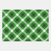 Feuille De Papier Cadeau 3 couleurs plaid motif (Devant 2)