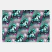 Feuille De Papier Cadeau 3D Spirit Pony 24 (Devant 3)