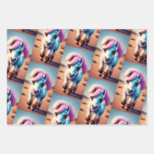 Feuille De Papier Cadeau 3D Spirit Pony 4 (Devant 3)