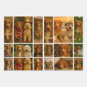 Feuille De Papier Cadeau 42 Photo Collage Modèle personnalisé (Devant)