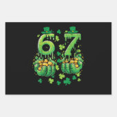 Feuille De Papier Cadeau 6 7 St Patricks Day (Devant 3)