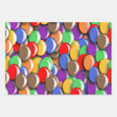 Feuille De Papier Cadeau 6th Wedding Anniversary Candy (Devant 2)