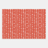 FEUILLE DE PAPIER CADEAU 7 JOURS DE KWANZAA (Devant)