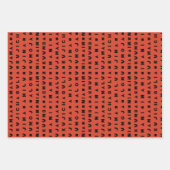 FEUILLE DE PAPIER CADEAU 7 JOURS DE KWANZAA (Devant 3)