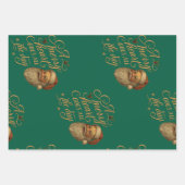 Feuille De Papier Cadeau A merry heart goes all the day  (Devant)