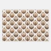 Feuille De Papier Cadeau A Vintage Christmas Season  (Devant 3)