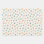 Feuille De Papier Cadeau ABC - Alphabet (Devant)