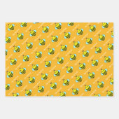 Feuille De Papier Cadeau Abeille positive ! ! (Devant 3)