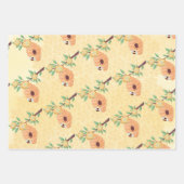 Feuille De Papier Cadeau Abeilles (Devant 3)