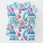 Feuille De Papier Cadeau Abstract (En situation)