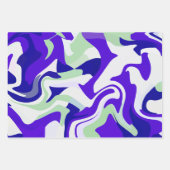 Feuille De Papier Cadeau Abstract Marble Pattern (Devant 2)