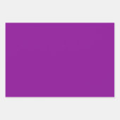 Feuille De Papier Cadeau Abstract Purple Orchid Flower Design Pattern Art (Devant 3)