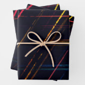 Feuille De Papier Cadeau Abstract Wraps (En situation)