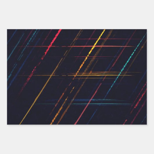 Feuille De Papier Cadeau Abstract Wraps (Devant)