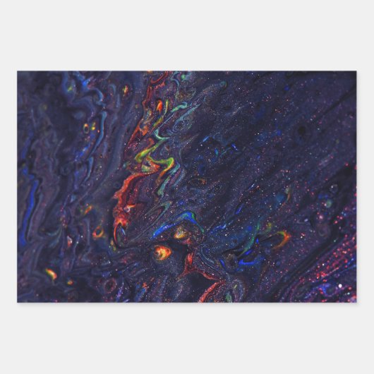 Feuille De Papier Cadeau Abstract Wraps 4 (Devant 3)