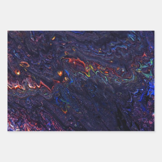 Feuille De Papier Cadeau Abstract Wraps 4 (Devant 2)