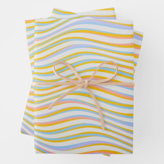 Feuille De Papier Cadeau Abstract Wraps 7 (En situation)