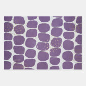 Feuille De Papier Cadeau Abstrait Motif Modish (Devant 3)
