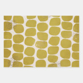 Feuille De Papier Cadeau Abstrait Motif Modish (Devant 2)