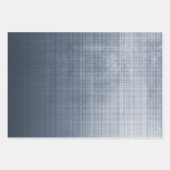 Feuille De Papier Cadeau Abstrait russe élégant et moderne rayé (Devant 2)