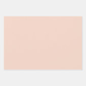 Feuille De Papier Cadeau Abstrait Terrain en terre cuite moderne Boho (Devant 2)