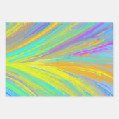 Feuille De Papier Cadeau Abstrait Tropical Summer Fun (Devant)