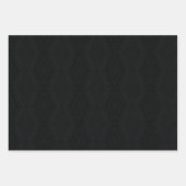 Feuille De Papier Cadeau Acceptation | Texture de saumon noir (Devant 2)