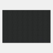 Feuille De Papier Cadeau Acceptation | Texture de saumon noir (Devant 3)