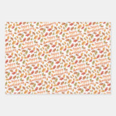 Feuille De Papier Cadeau Action de grâces (Devant 2)