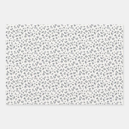 Feuille De Papier Cadeau Adieu (Devant 2)