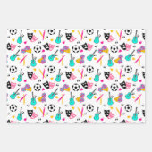 Feuille De Papier Cadeau Ado Dream Motif (Devant 2)