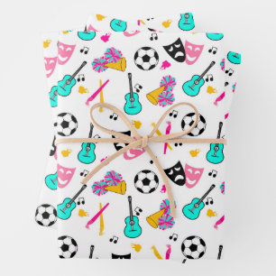 Feuille De Papier Cadeau Ado Dream Motif
