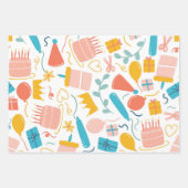 Feuille De Papier Cadeau Adorable Cadeau Hip Hip Hip (Devant)