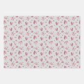 Feuille De Papier Cadeau Adorable Pastel Pinks Wrapping Paper Sheets (Devant)
