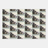 Feuille De Papier Cadeau Adventure Awaits. Fantasy landscape (Devant 3)