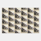 Feuille De Papier Cadeau Adventure Awaits. Fantasy landscape (Devant 2)